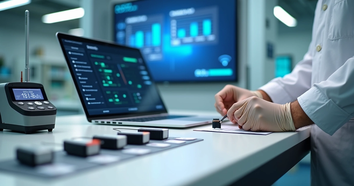 Checklist de requisitos para calibração completa de sensores wireless